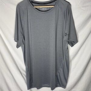 Under Armour Shirt Mens 3XL The MK1 Tee Grey T-Shirt Short Sleeve